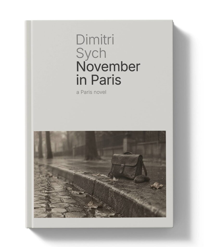 november in paris - book by dimitri sych